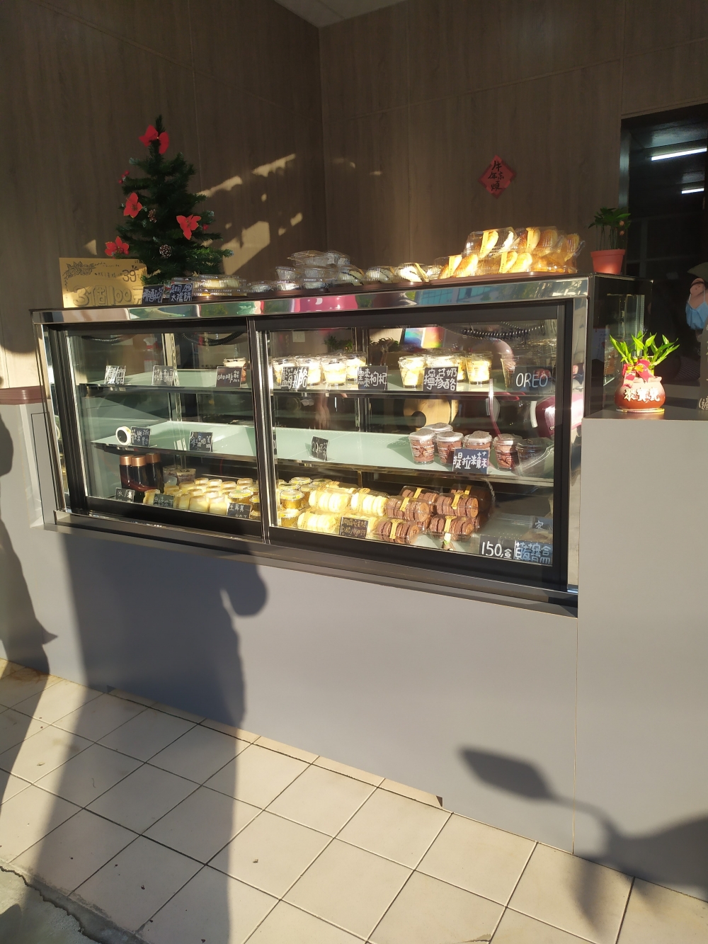 直角前後開6尺3層蛋糕展示櫃