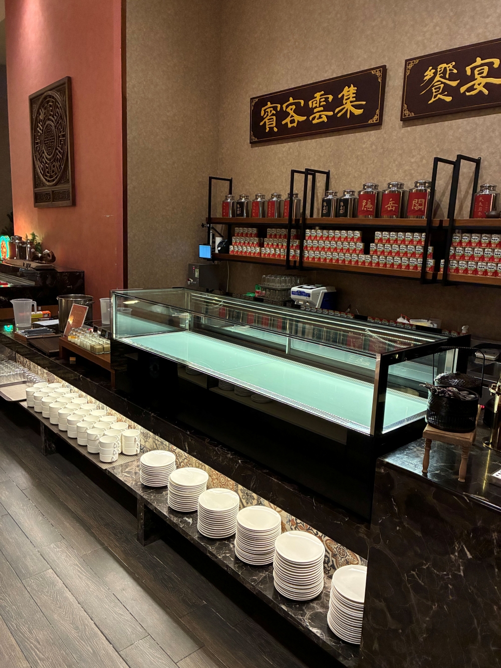 單層珠寶滑門桌上型